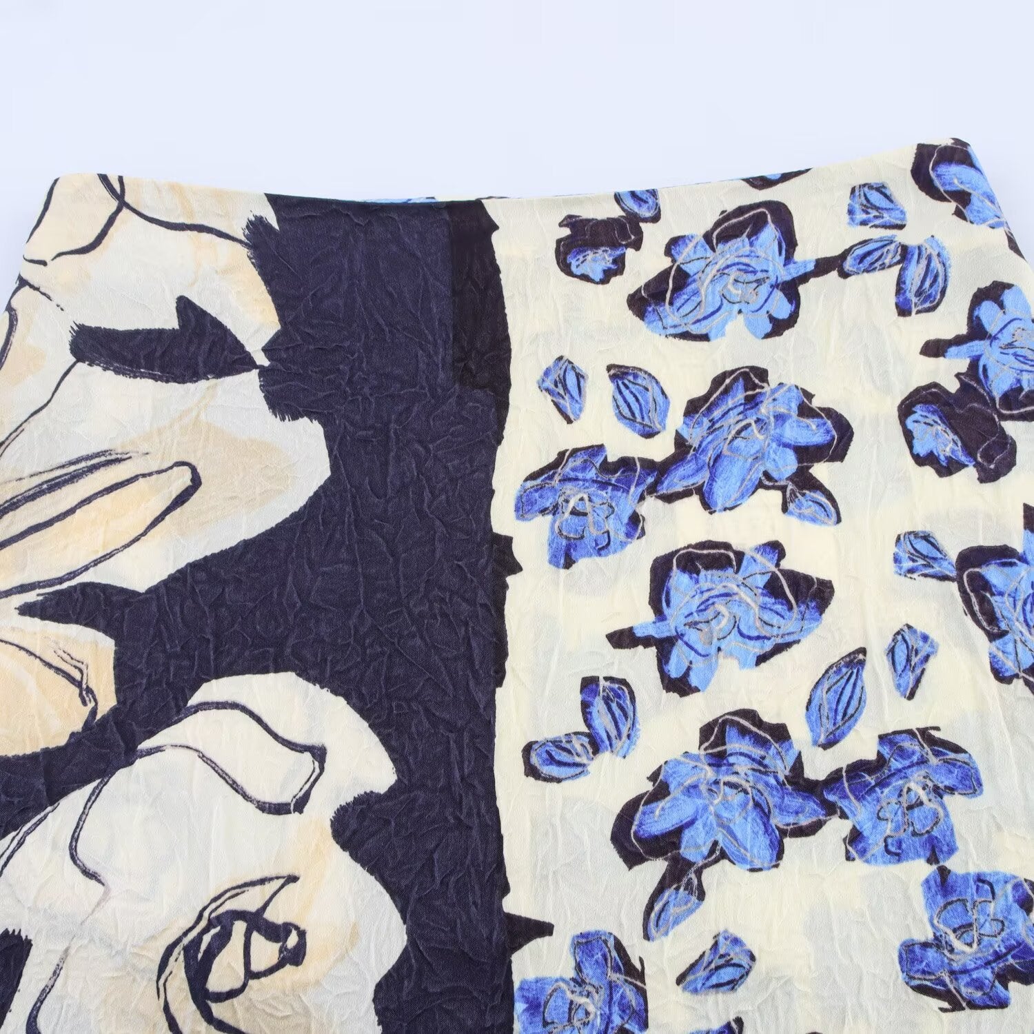 Women's European and American style printed skirt